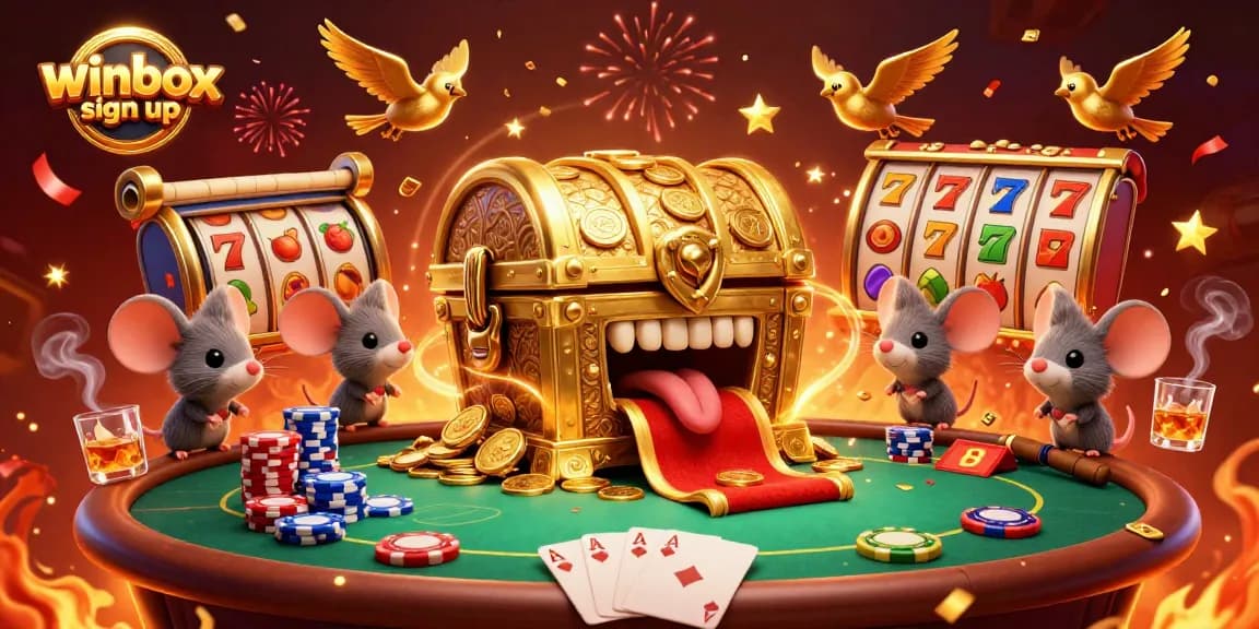 Engage with the winbox sign up to experience thrilling slots and rich rewards in a vibrant casino setting.