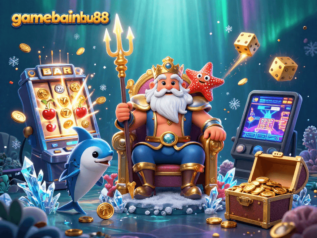 Engage in thrilling adventures at gamebainohu88 with captivating 3D casino illustrations featuring exciting jackpots and vibrant characters.