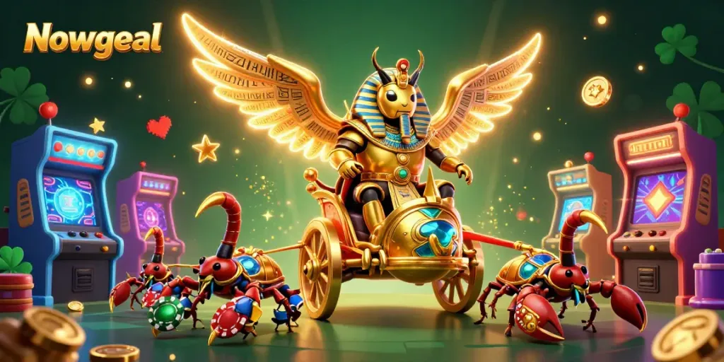 Experience Nowgoal’s excitement in casino-style action with vivid 3D characters and game elements.