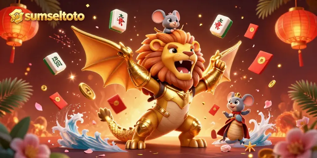 Experience thrilling gameplay with sumseltoto’s vibrant casino scene, showcasing unique 3D characters and rich elements.