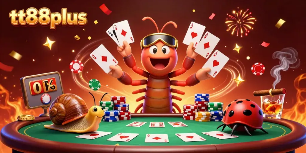 Experience thrilling gameplay at tt88plus with vibrant characters, excitement, and poker action!