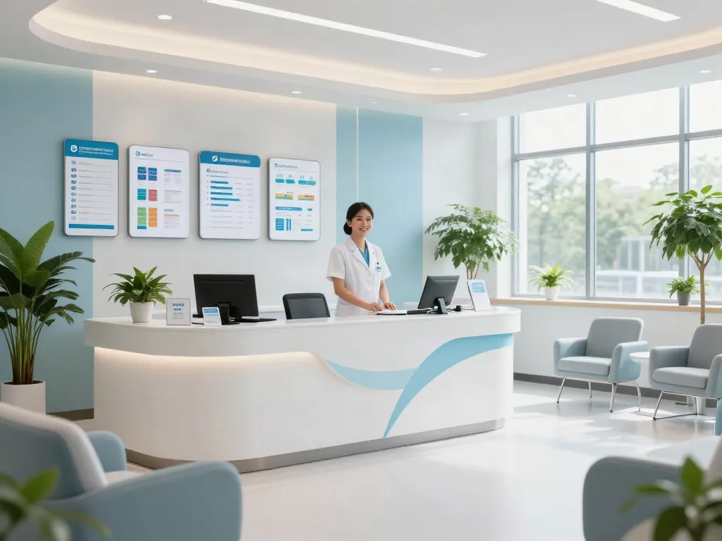 Image illustrating healthcare services related to Mounjaro and kidney health in a welcoming medical clinic environment.