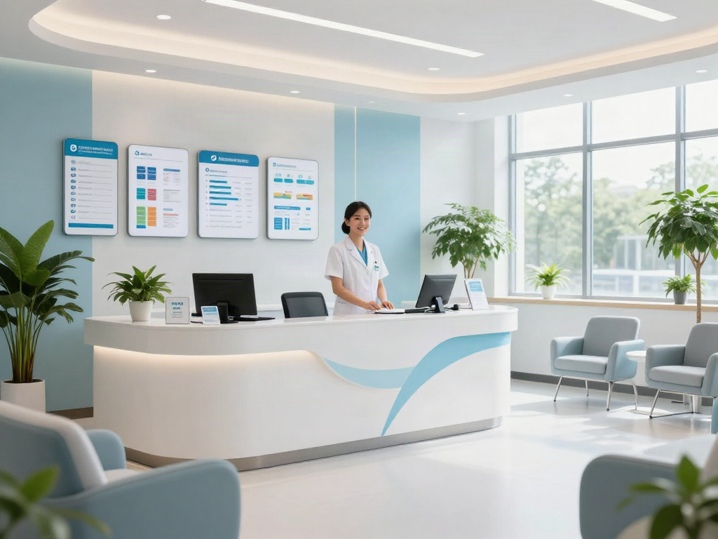 Image illustrating healthcare services related to Mounjaro and kidney health in a welcoming medical clinic environment.