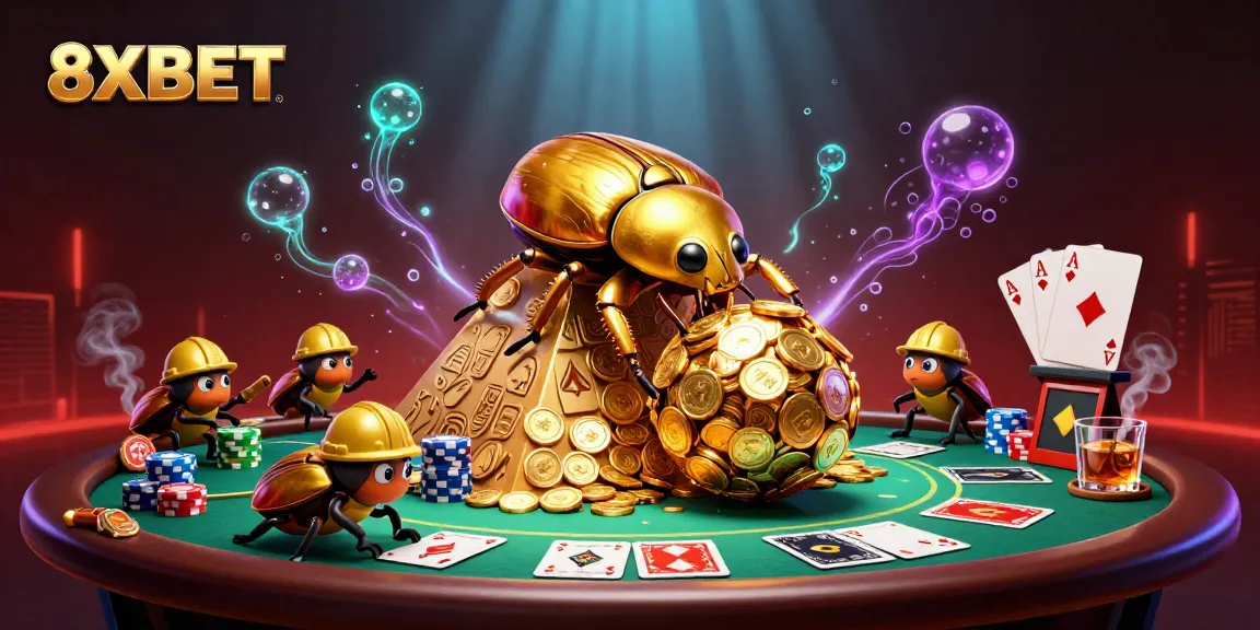 Experience thrilling gameplay with 8XBET in this vibrant digital casino scene.