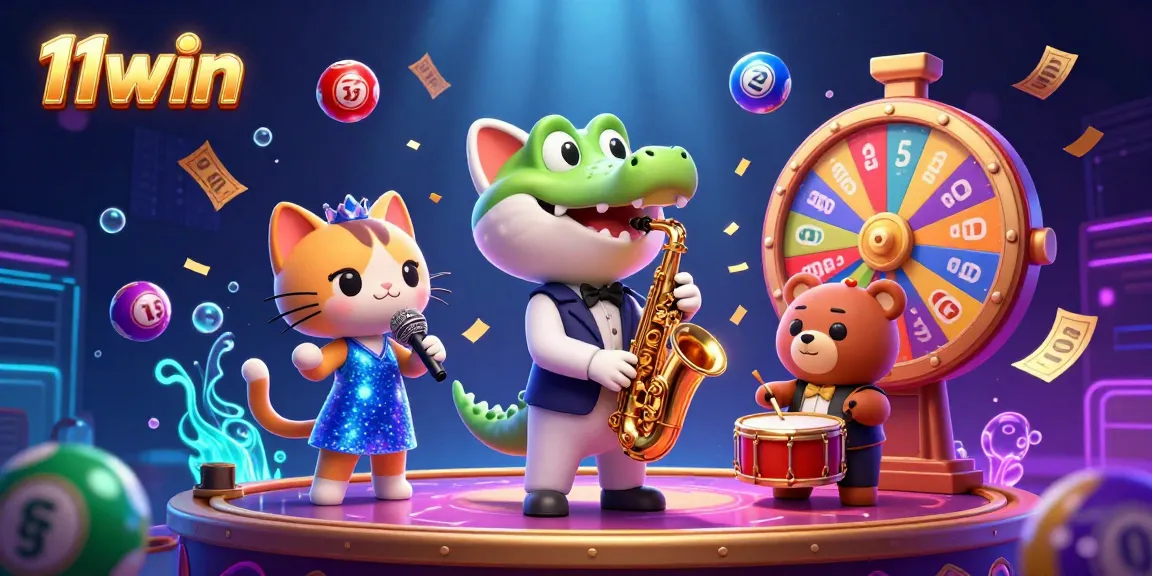 Join the fun with 11win's vibrant lottery and gaming carnival atmosphere.