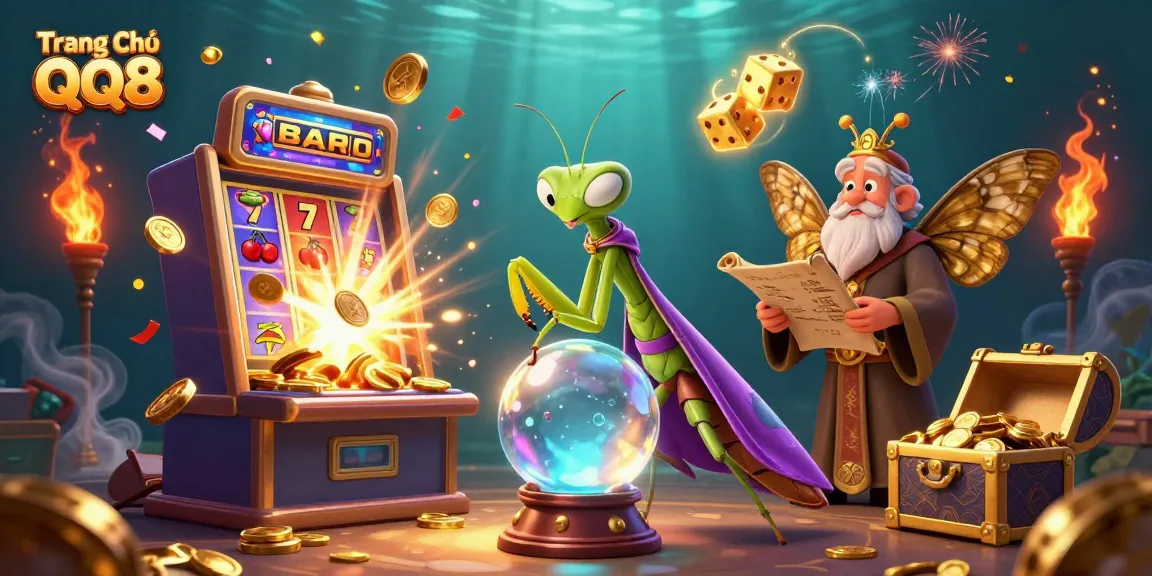 Experience the magic of Trang Chủ QQ8 with vibrant casino action featuring joyful characters and thrilling gaming elements.