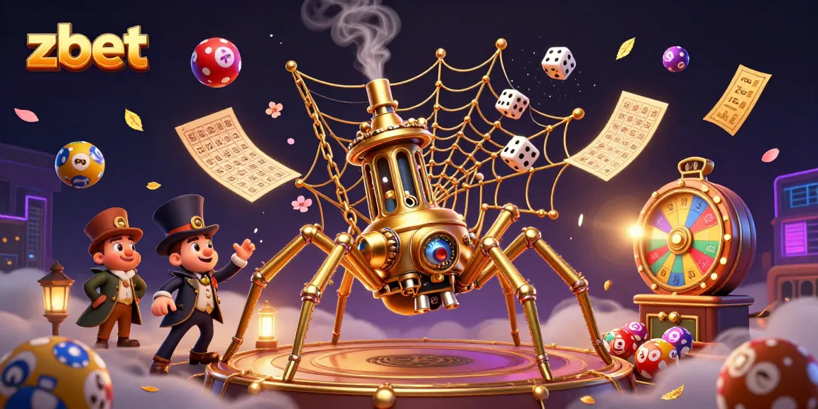 Reveal winning opportunities at zbet with a lively 3D casino illustration showcasing exciting games.